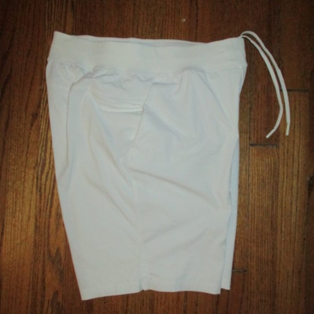 Lululemon White Lined Jogging Shorts M - image 7